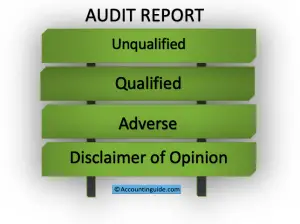 4 types of audit report